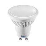 LED lemputė, SMD 2835, 3200K, GU10, 10W, 220-240V, 120*, 720 lm (keramika)