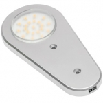 LED šviestuvas SORIA su atstumo davikliu, 12V DC, 1,4W, 21 SMD3528, IP20, 90lm, 3000K